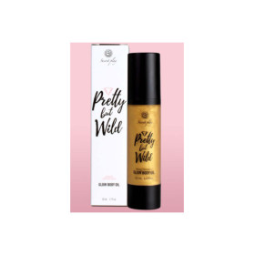 Huile corporel illuminatrice haute performance Pretty But Wild 